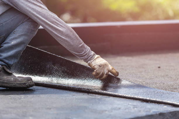 Professional Emergency Waterproofing technician working in Lacarne, OH